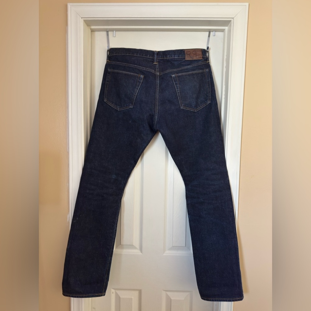 Ralph Lauren Double RL Dark Indigo Slim Men’s Jeans - Picture 10 of 11